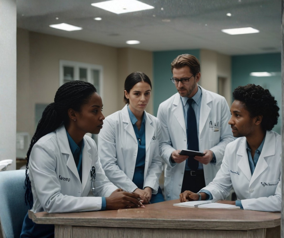 Preceptores estudando